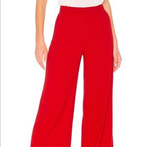 ALICE AND OLIVIA Eric Pant in Ruby Red